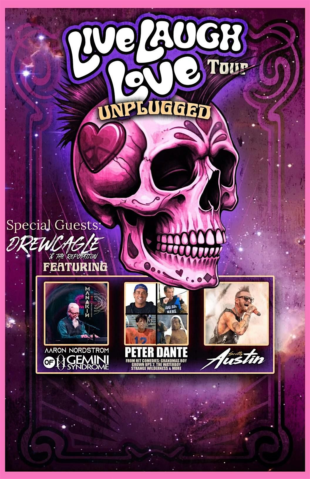 Scotty Austin (formerly of Saving Abel), Aaron Nordstrom (Gemini Syndrome), 14 November | Event in Chesterfield