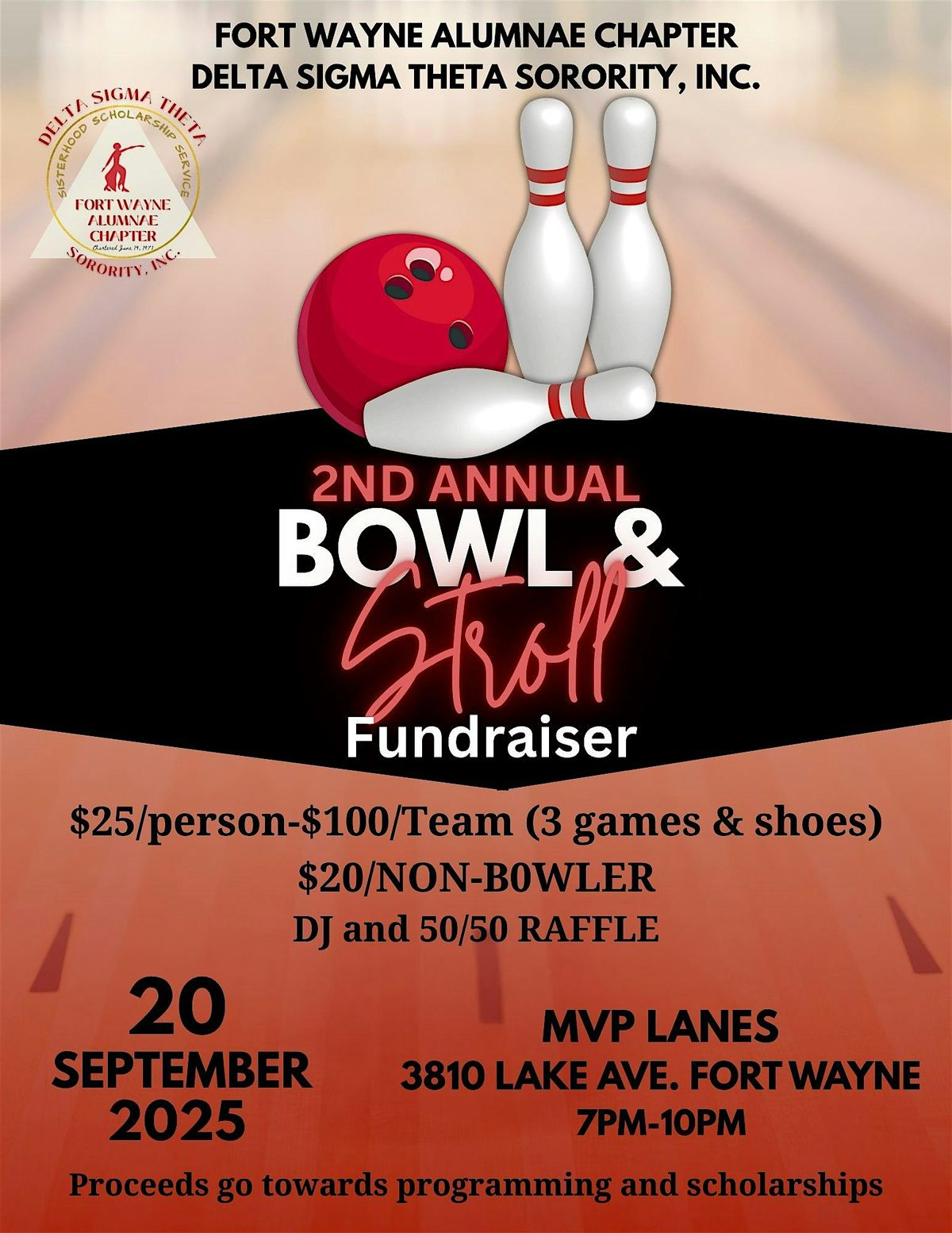 2nd Annual Bowl and Stroll, 20 September | Event in Fort Wayne | AllEvents
