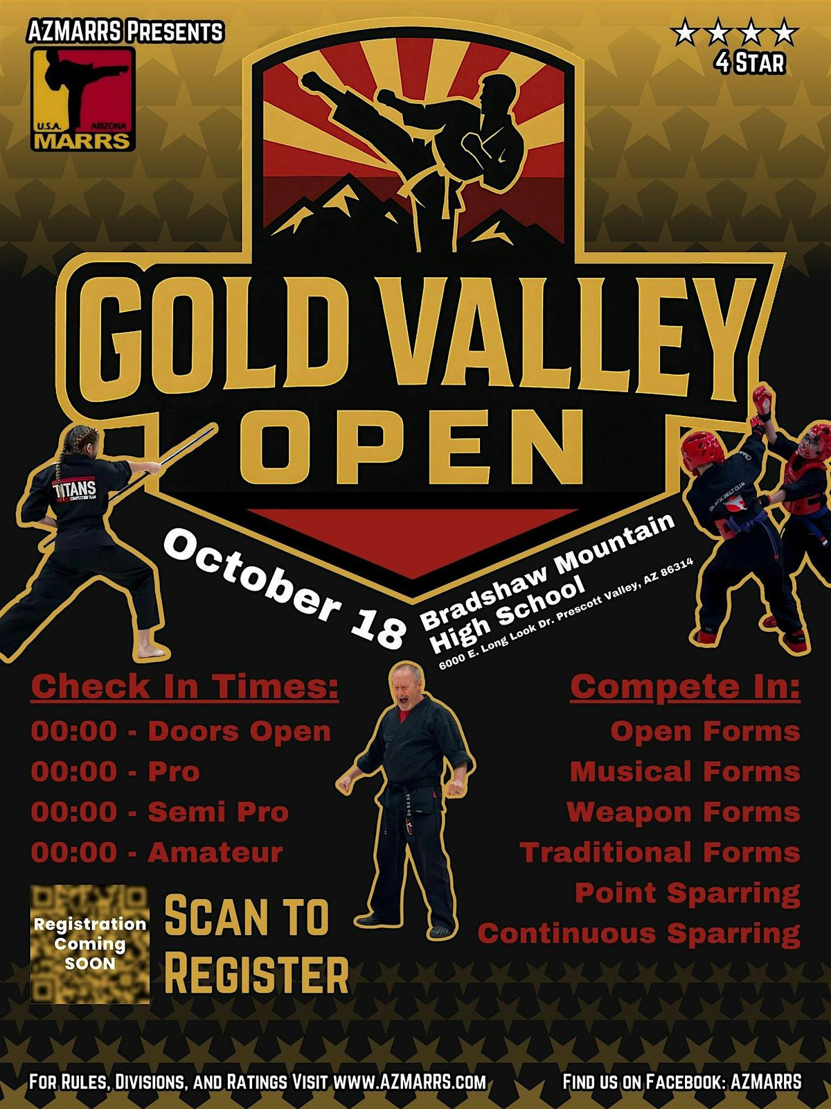 The Gold Valley Open, 18 October | Event in Prescott Valley | AllEvents