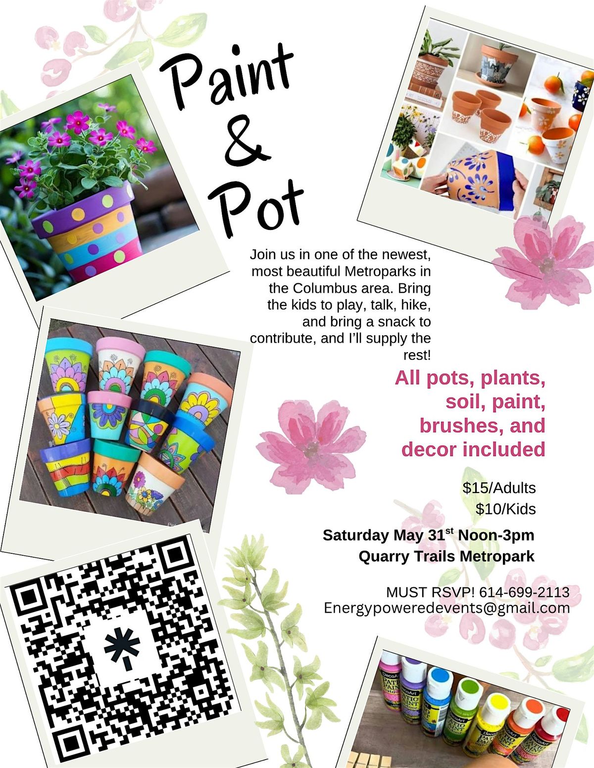 Paint & Pot by Energy Powered | Event in Hilliard | AllEvents
