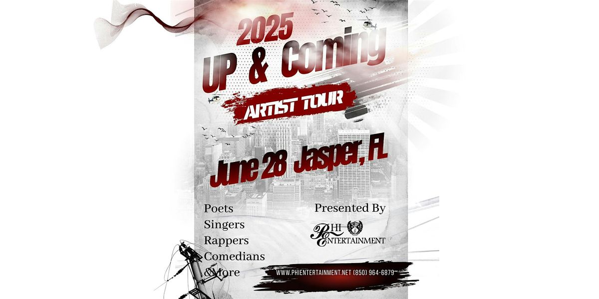 2025 UP & COMING ARTISTS TOUR JASPER EDITION, 28 June | Event in Jasper | AllEvents