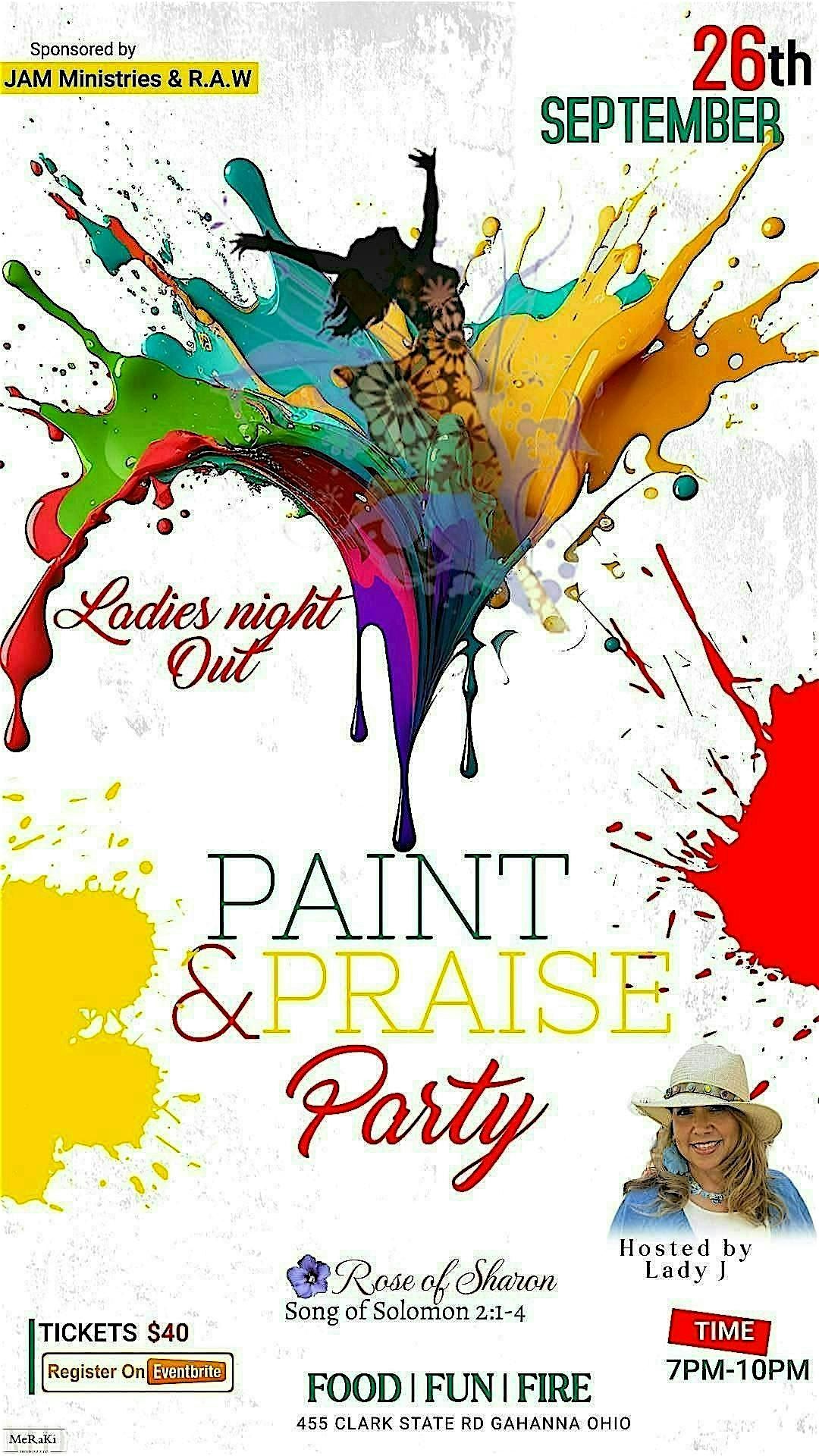 JAM Praise & Paint Party!!, 26 September | Event in Gahanna | AllEvents