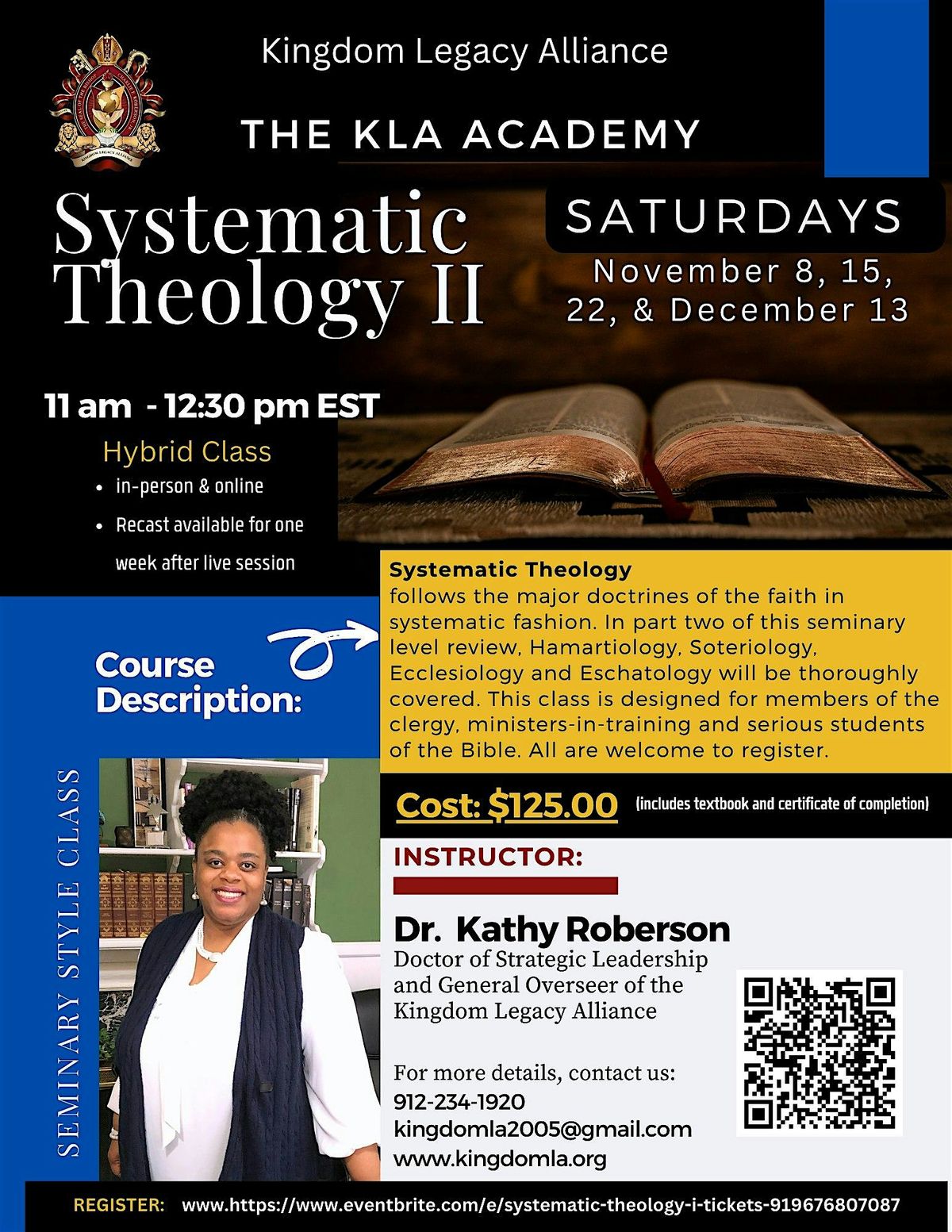 Systematic Theology II | Event in Savannah | AllEvents