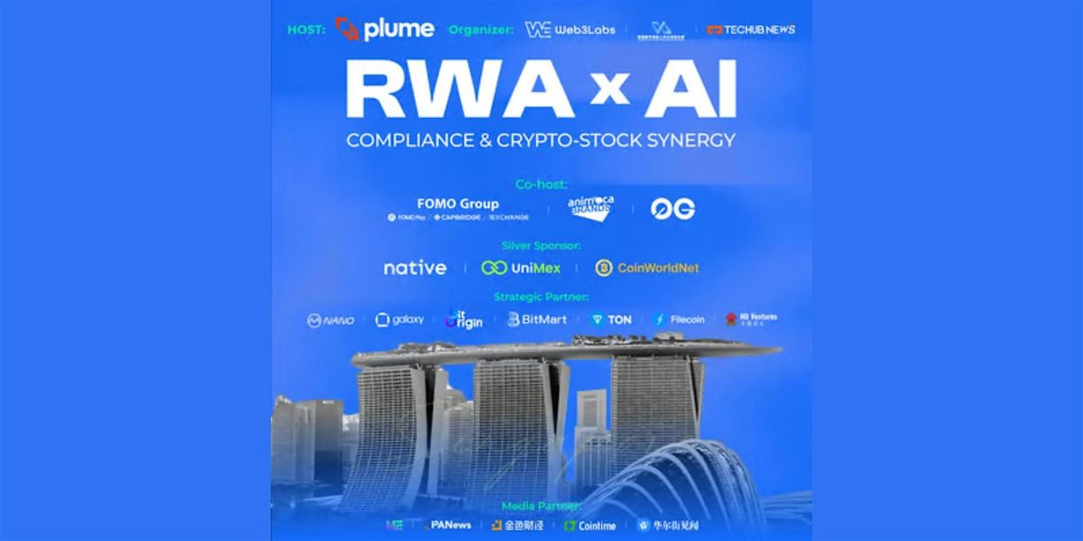 Token2049｜RWA x AI ：COMPLIANCE& CRYPTO-STOCK SYNERGY | Event in Singapore | AllEvents