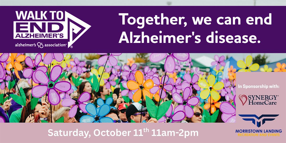 Morristown’s First Annual Walk to End Alzheimer’s, 11 October | Event in Morristown | AllEvents
