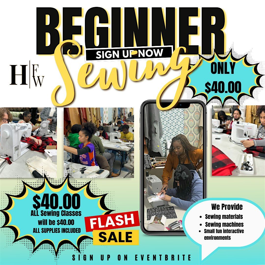 HFW: Saturday Sewing Class, 24 May | Event in New York | AllEvents