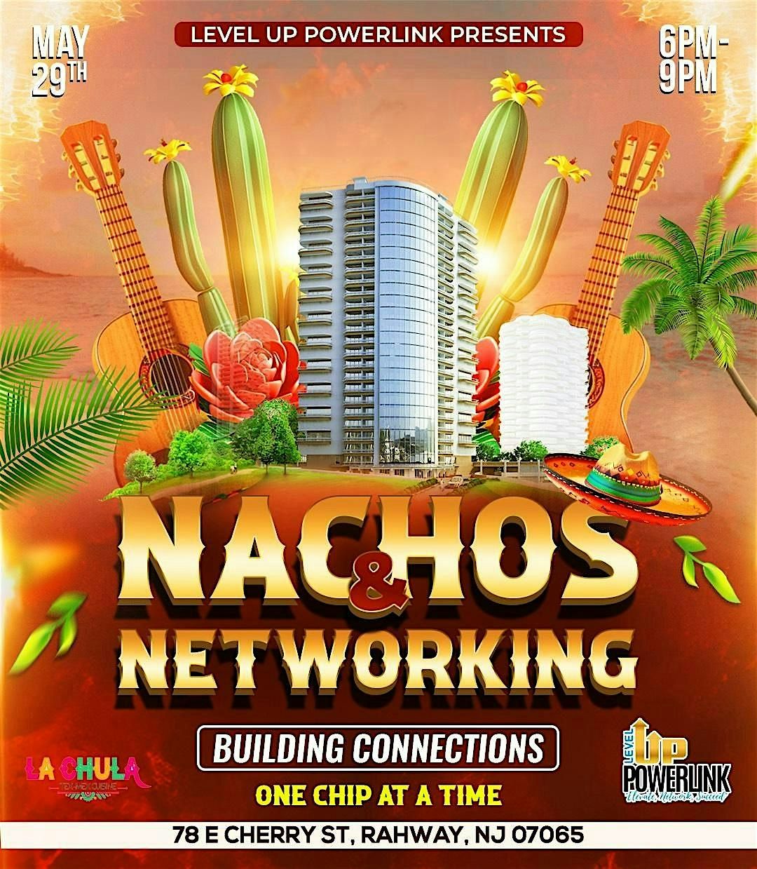 Nachos & Networking, 29 May | Event in Rahway | AllEvents