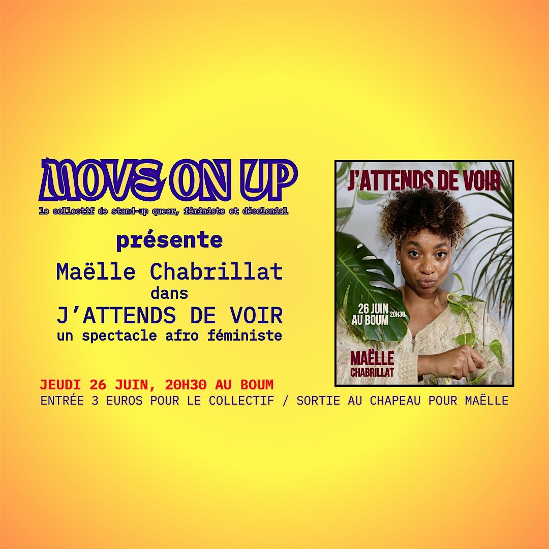MOVE ON UP comedy club, 26 June | Event in Marseille | AllEvents