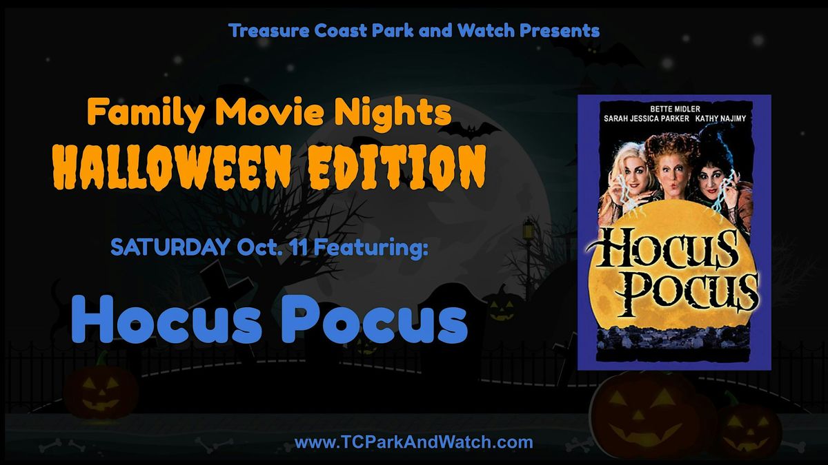 Saturday Drive In Movie Nights | Hocus Pocus, 11 October | Event in Fort Pierce | AllEvents