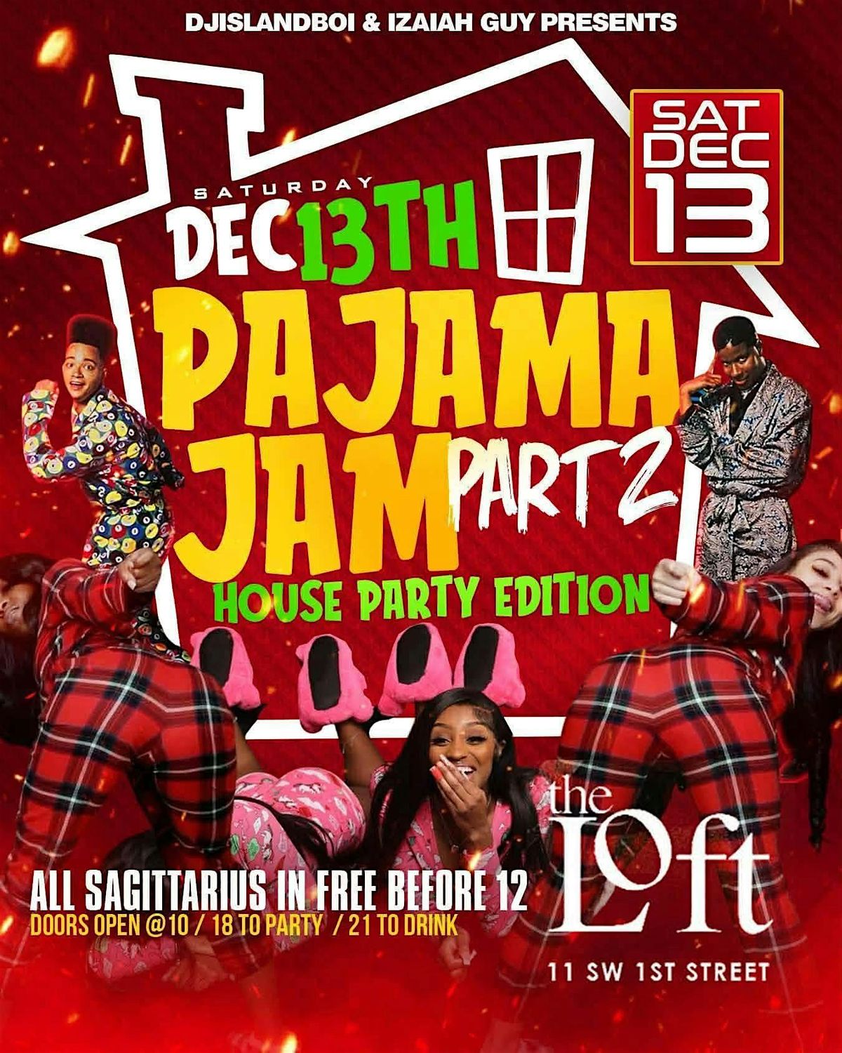 PAJAMA JAM HOUSE PARTY EDITION, 13 December | Event in Gainesville | AllEvents
