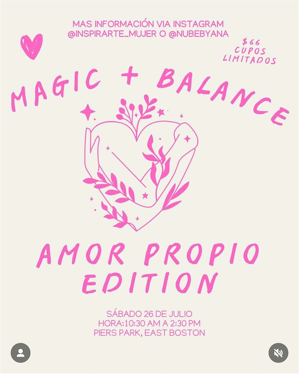 Magic + Balance- Amor propio edition, 26 July | Event in Boston | AllEvents