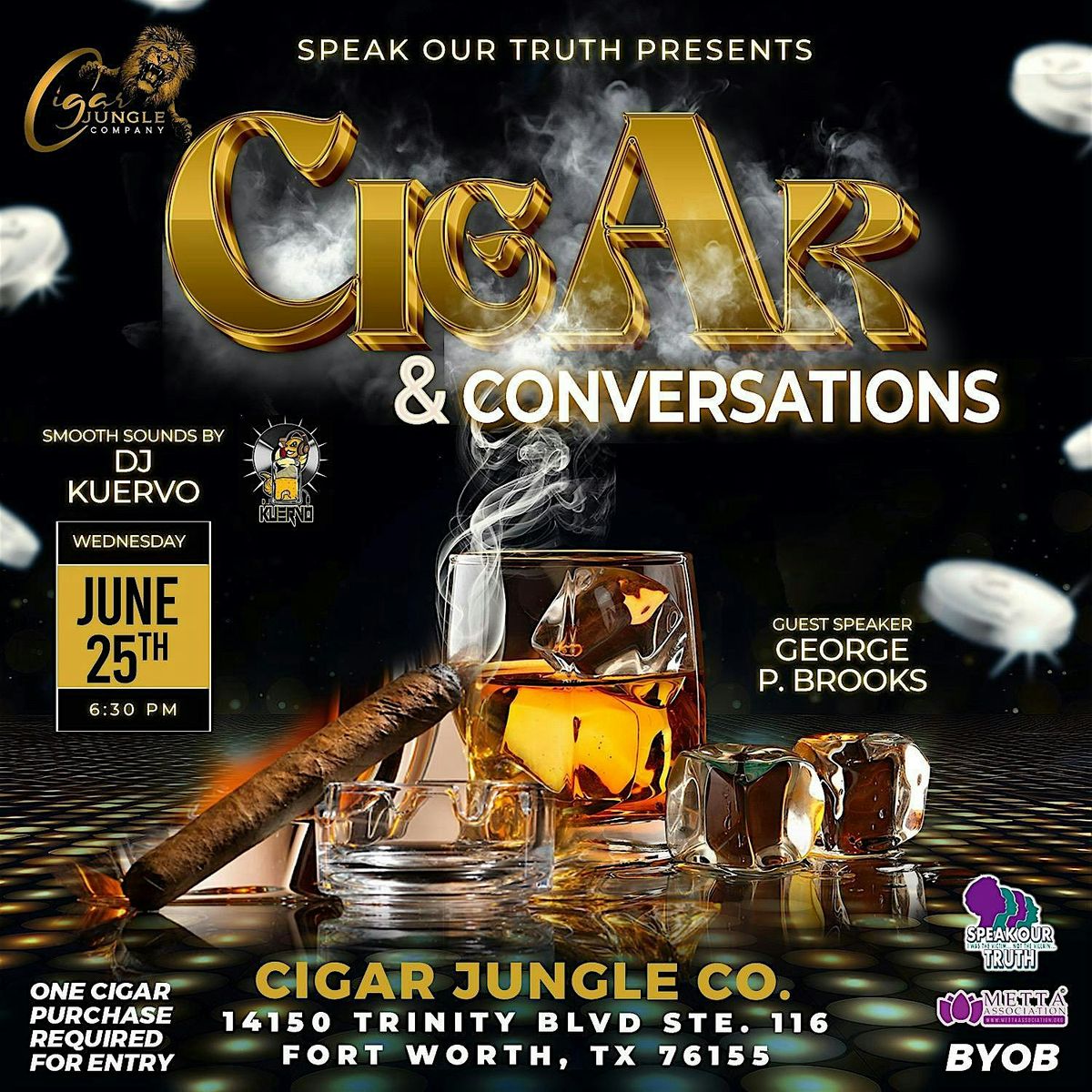 Cigar & Conversations, 25 June | Event in Fort Worth | AllEvents