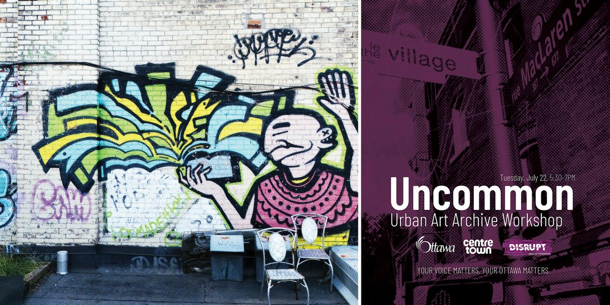 Urban Art Archive Workshop | Event in Ottawa | AllEvents
