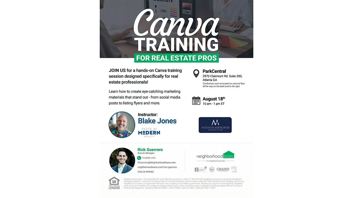 Canva training 3.0 | Event in Atlanta | AllEvents