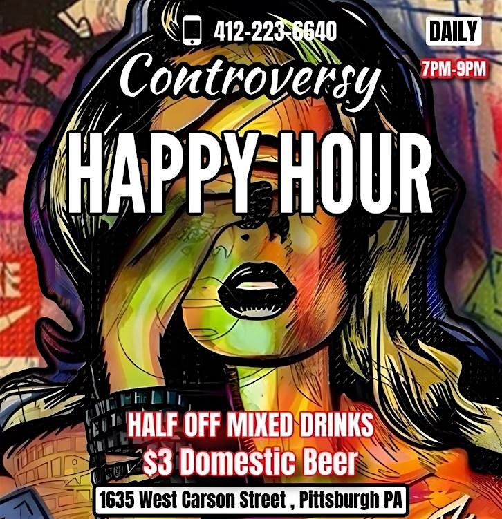 Controversial Happy Hour | Event in Pittsburgh | AllEvents