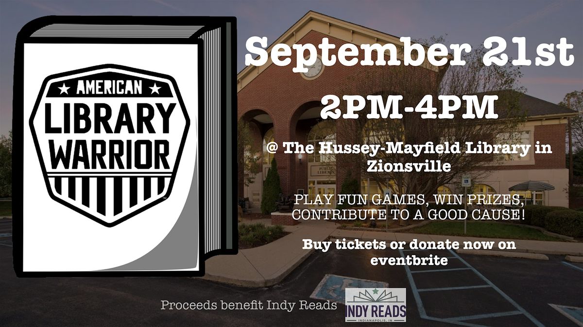 AMERICAN LIBRARY WARRIOR | Game Day with Prizes, 21 September | Event in Zionsville | AllEvents