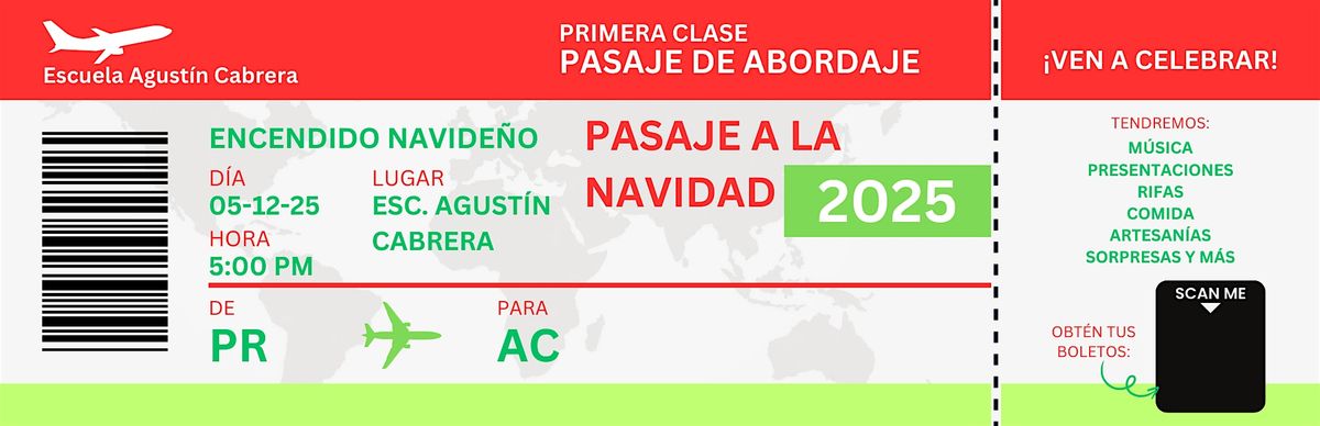 Encendido Navideño 2025: Pasaje a la Navidad, 5 December | Event in Carolina | AllEvents
