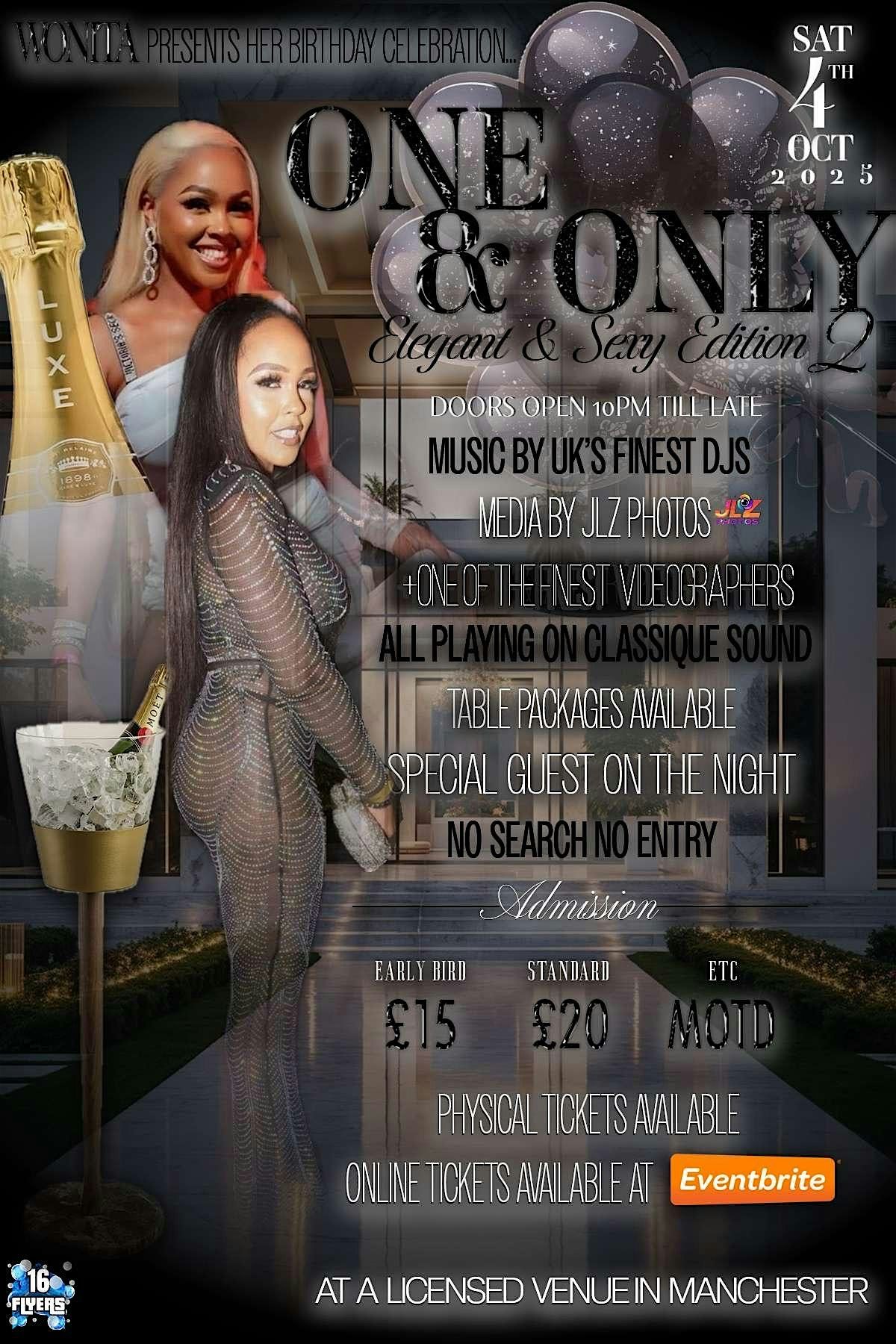 One&Only Elegant and Sexy Edition Part 2, 4 October | AllEvents
