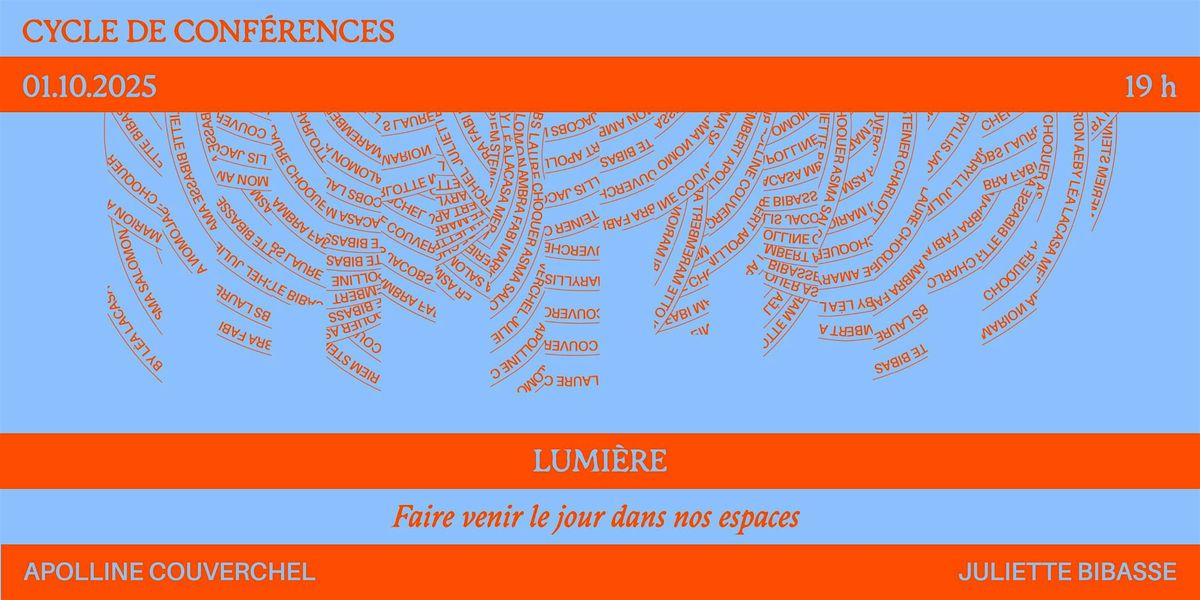 Celles qui font le design #3 - Lumière | Event in Forest | AllEvents