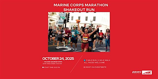 Pacers x Altra MCM Shakeout Run with Ice Cream Jubilee, 24 October | Event in Washington | AllEvents