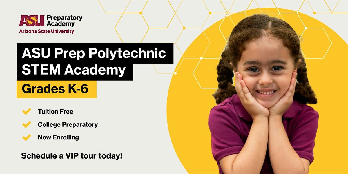 ASU Prep Polytechnic STEM Elementary Open House, 18 September | Event in Mesa | AllEvents