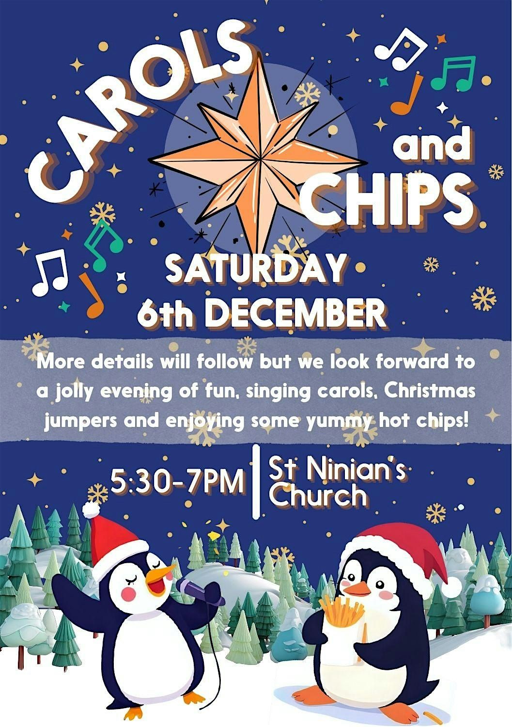 Carols & Chips, 6 December | Event in Douglas | AllEvents