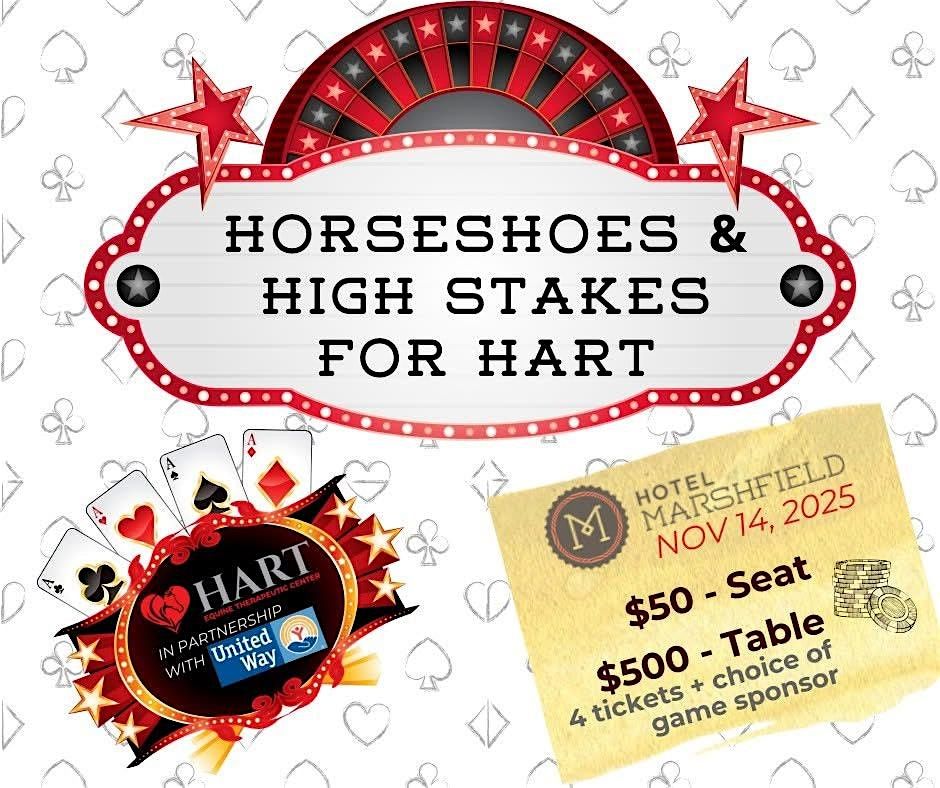 Horseshoes & High Stakes for HART, 14 November | Event in Marshfield | AllEvents