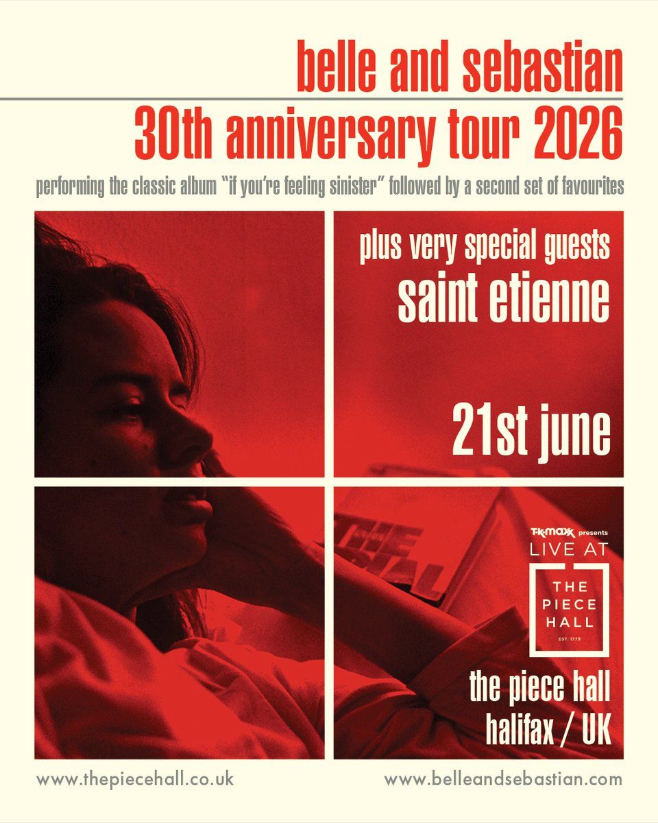 Belle and Sebastian Halifax Tickets, 21 June | Event in Halifax | AllEvents