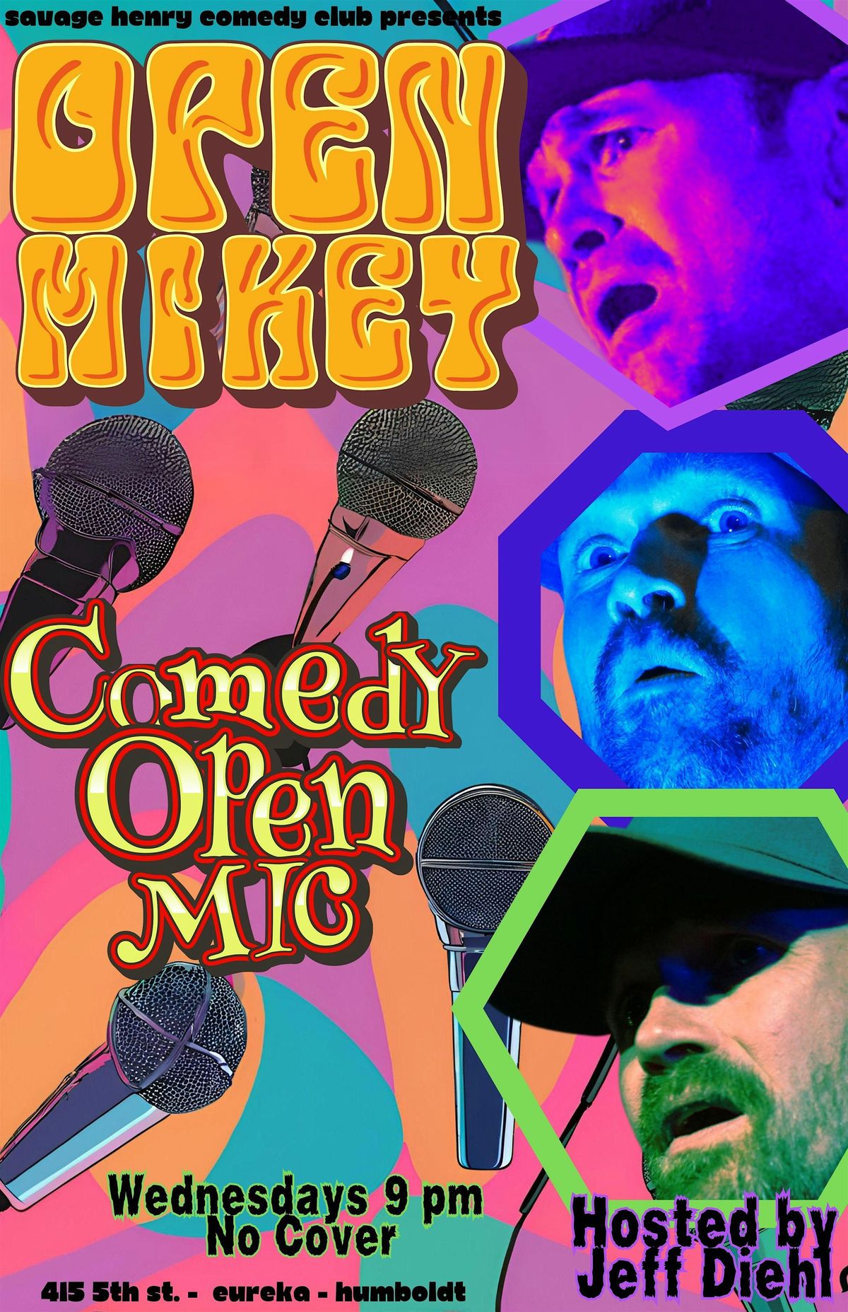Open Mikey | Event in Eureka | AllEvents