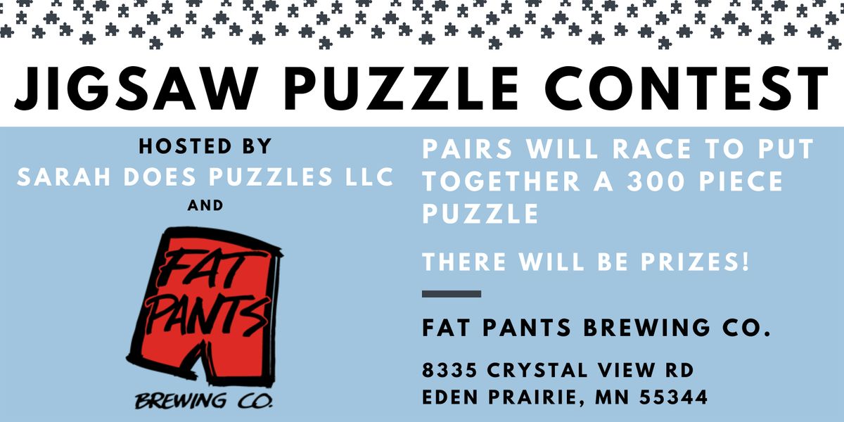 Pairs Jigsaw Puzzle Contest at Fat Pants Brewing Co - August 2025, 20 August | Event in Eden Prairie | AllEvents