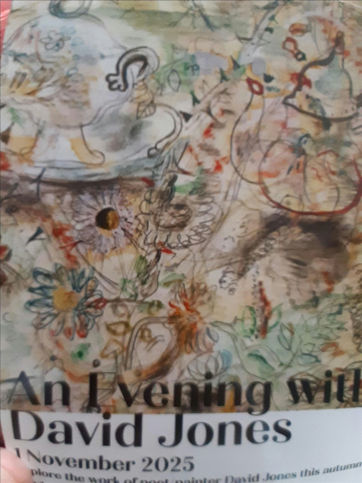Evening with David Jones SE4, 1 November | Event in London | AllEvents