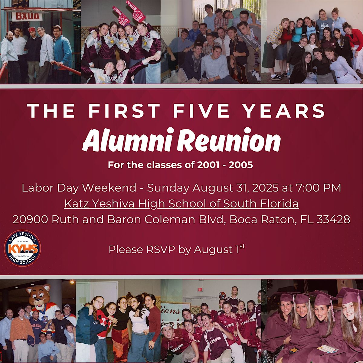 The First Five Years, 31 August | Event in Boca Raton | AllEvents
