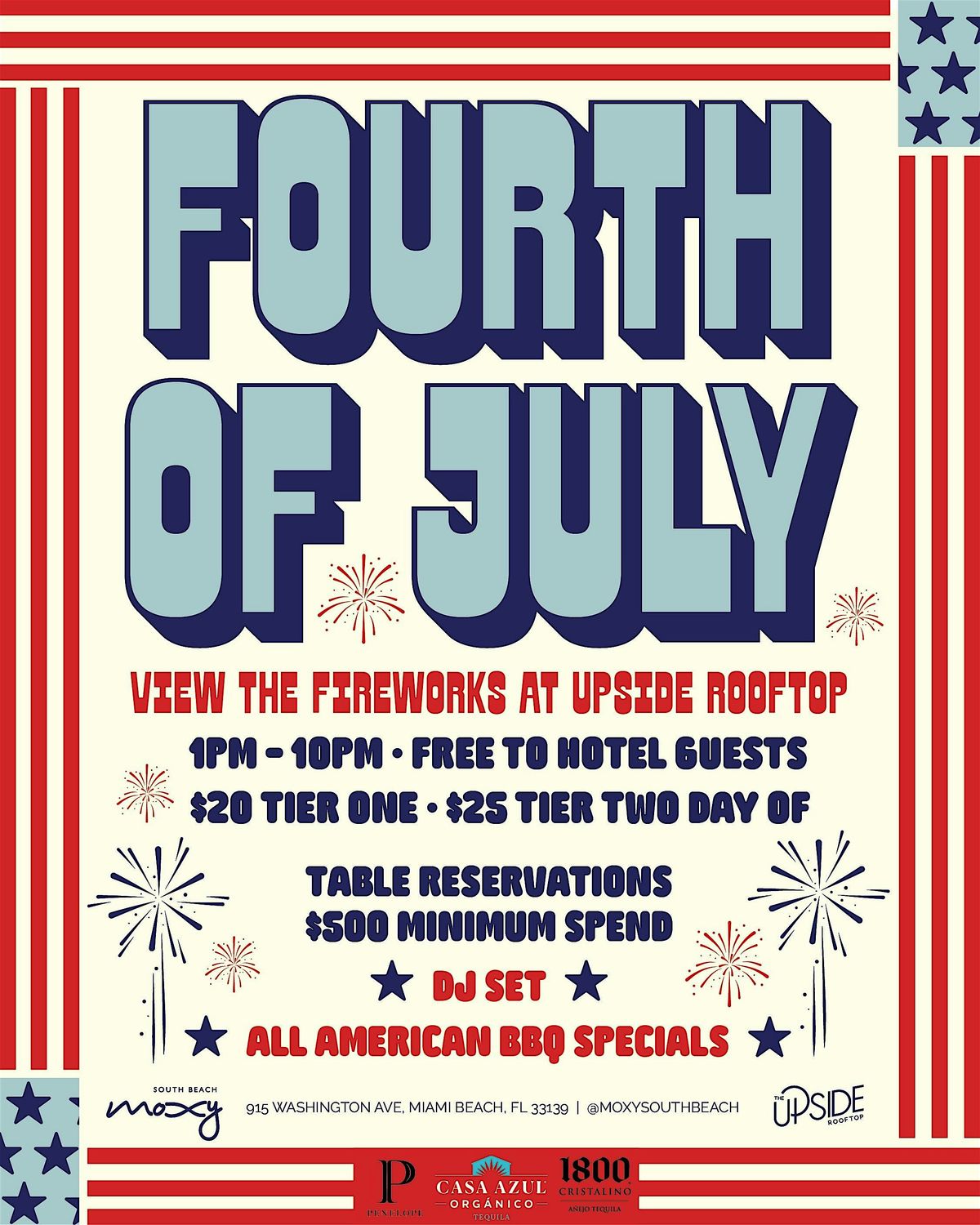 4th of July @ The Moxy, 4 July | Event in Miami Beach | AllEvents
