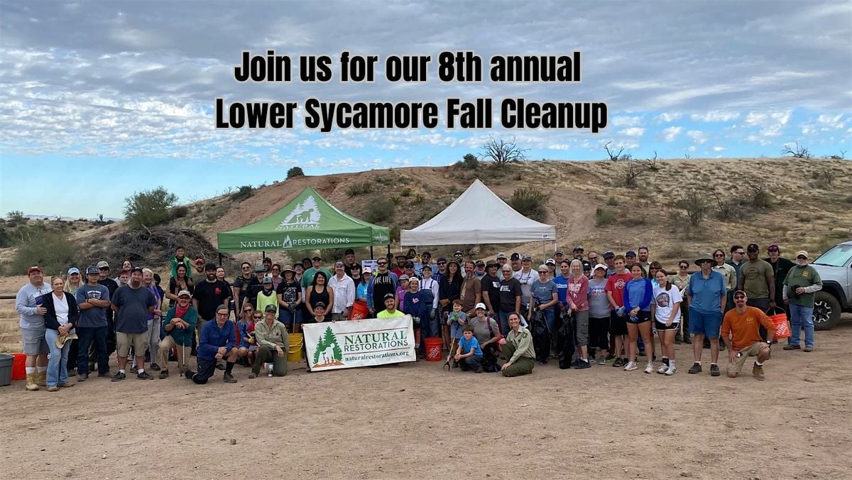 8th Annual Lower Sycamore Fall Cleanup, 18 October | Event in Fort McDowell | AllEvents