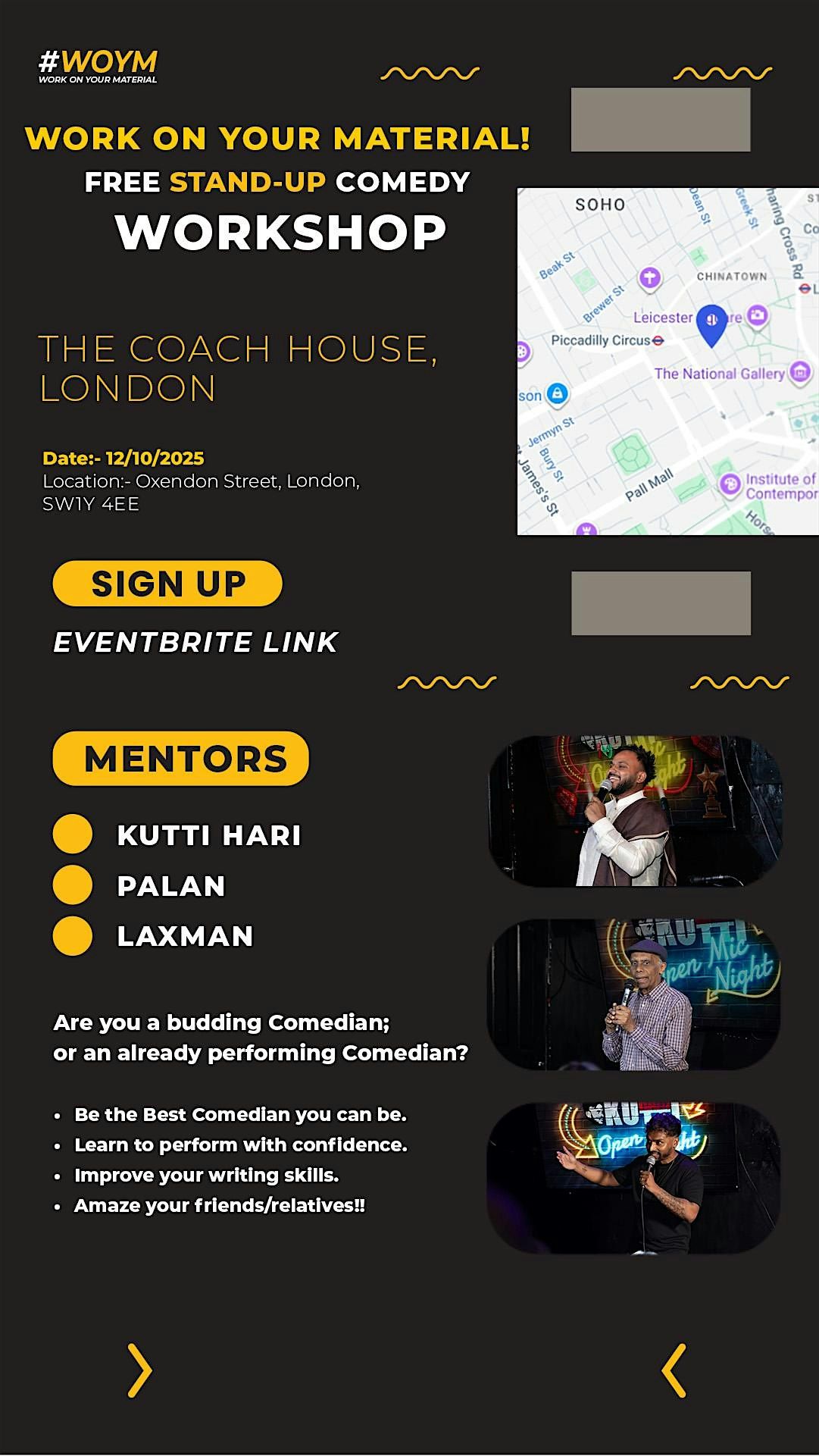 Work on your Material! (London), 12 October | Event in London | AllEvents