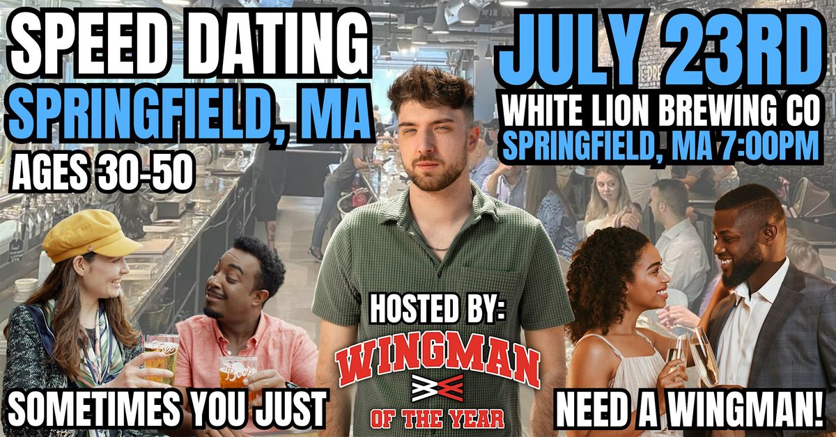 Speed Dating With Wingman Of The Year: Springfield, MA, 23 July | Event in Springfield | AllEvents