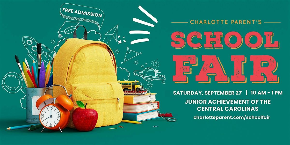 Charlotte Parent School and Activity Fair 2025, 27 September | Event in Charlotte | AllEvents