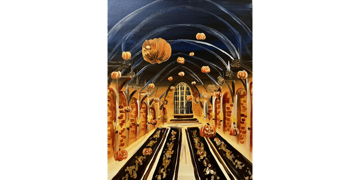 The Great Halloween Hall - Paint and Sip in Phoenix | Classpop!™, 22 October | Event in Gilbert | AllEvents
