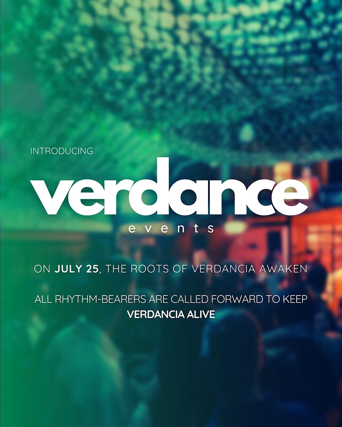 VERDANCE Chapter 1: The Summoning, 25 July | Event in Brunswick | AllEvents