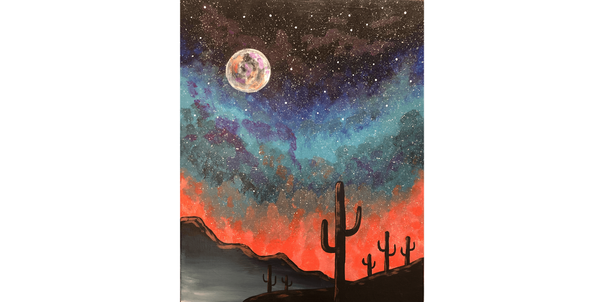 Starry Southwest Galaxy - Paint and Sip in Phoenix | Classpop!™, 3 September | Event in Gilbert | AllEvents