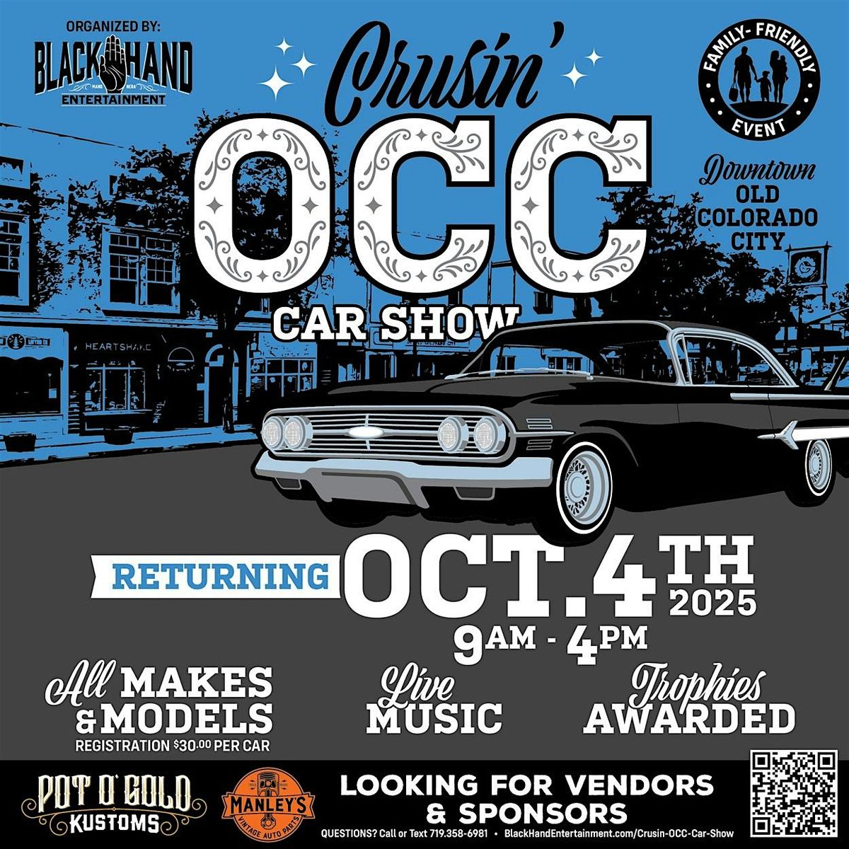 Cruisin' OCC Car Show, 4 October | Event in Colorado Springs | AllEvents