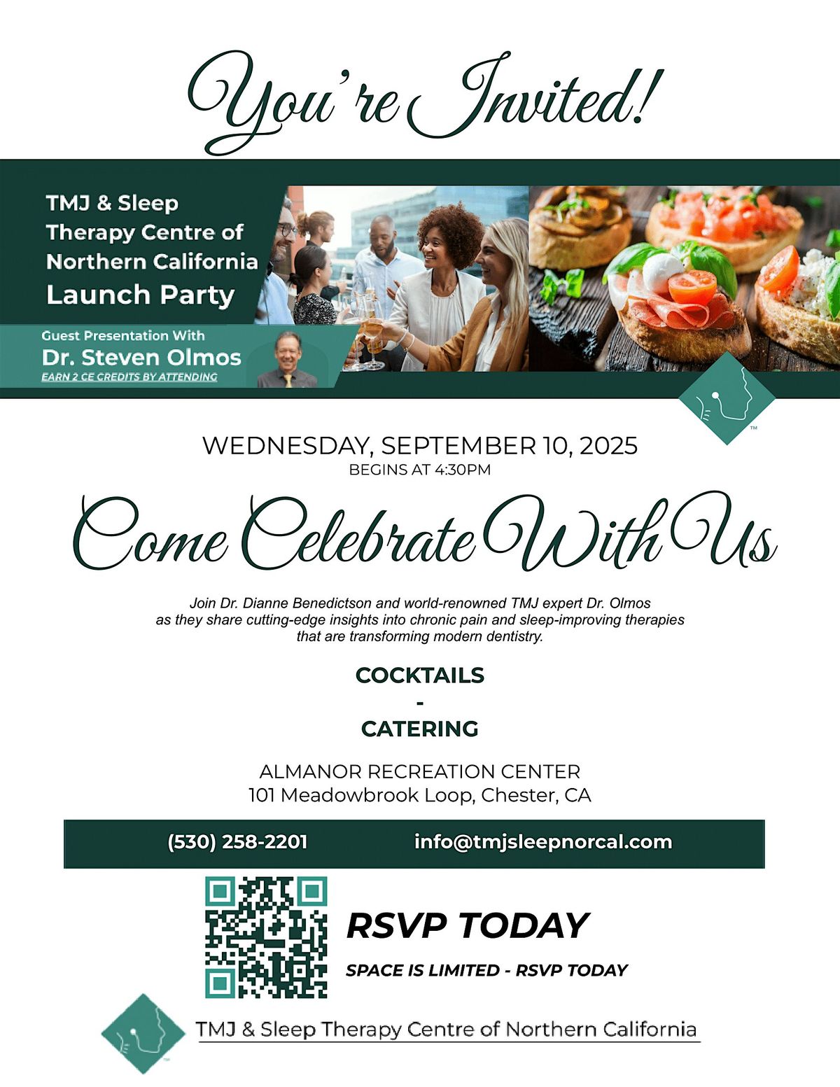 TMJ & Sleep Therapy Centre Launch Party, 10 September | Event in Chester | AllEvents