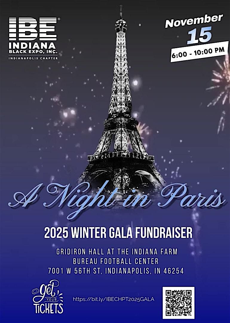 ICIBE Presents The 5th Annual Winter Gala Fundraiser: A Night In Paris, 15 November | Event in Indianapolis