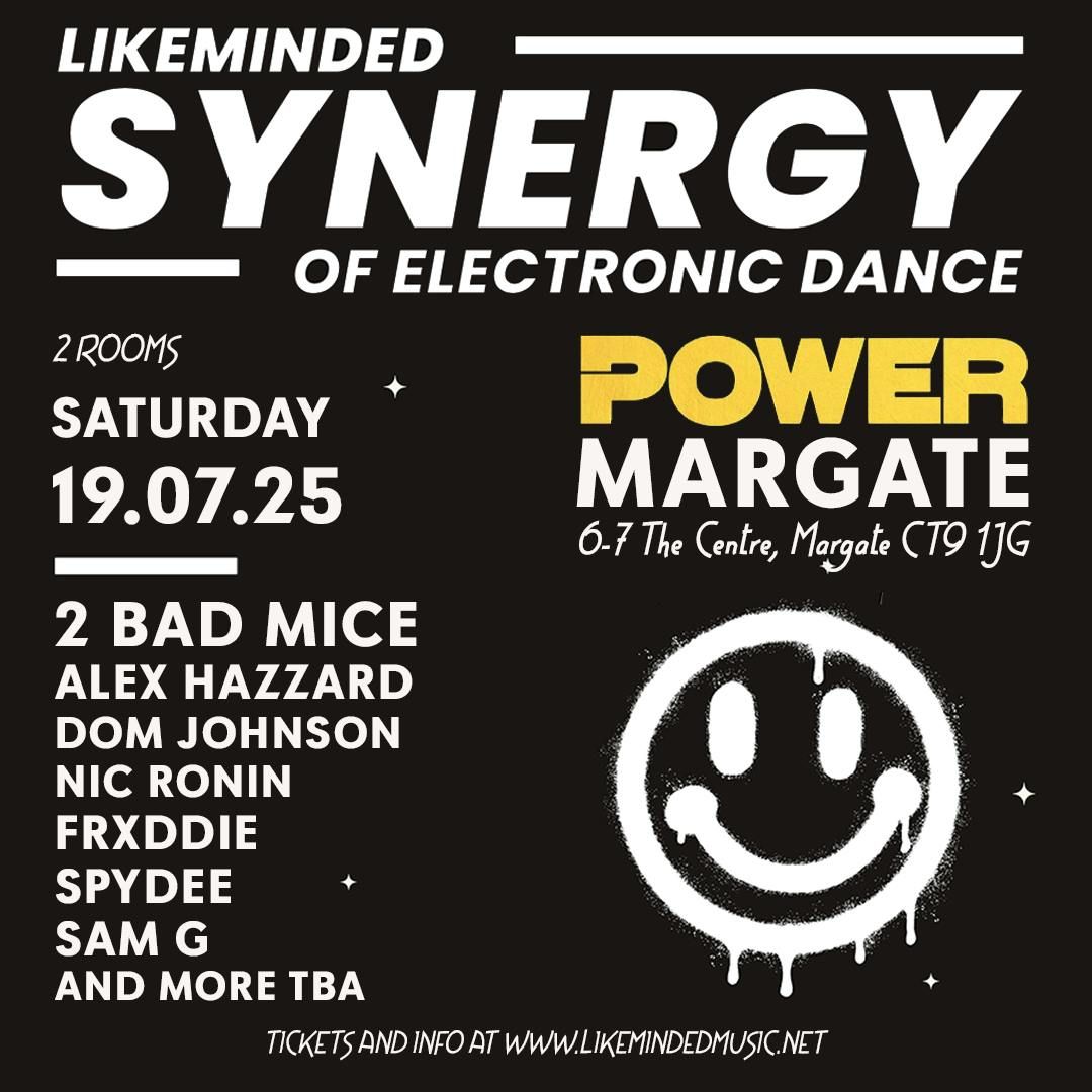SYNERGY WITH 2 BAD MICE, ALLEX HAZZARD AND MORE, 19 July | Event in Margate | AllEvents
