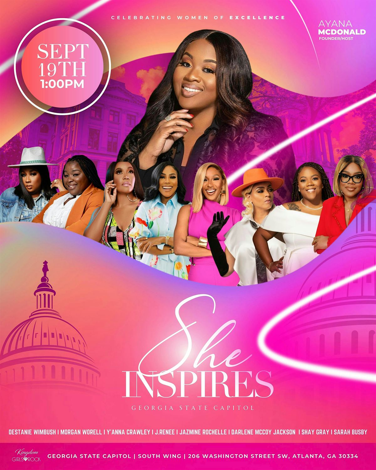 She Inspires 2025, 19 September | Event in Atlanta | AllEvents
