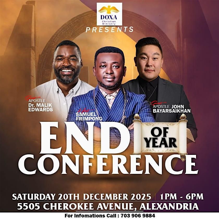 Doxa End of Year Conference, 20 December | Event in Alexandria | AllEvents