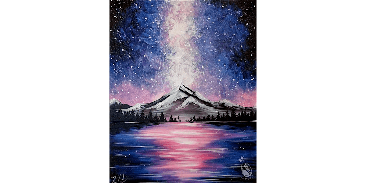 Milky Way Mountain - Paint and Sip in San Antonio | Classpop!™, 31 January | Event in San Antonio | AllEvents