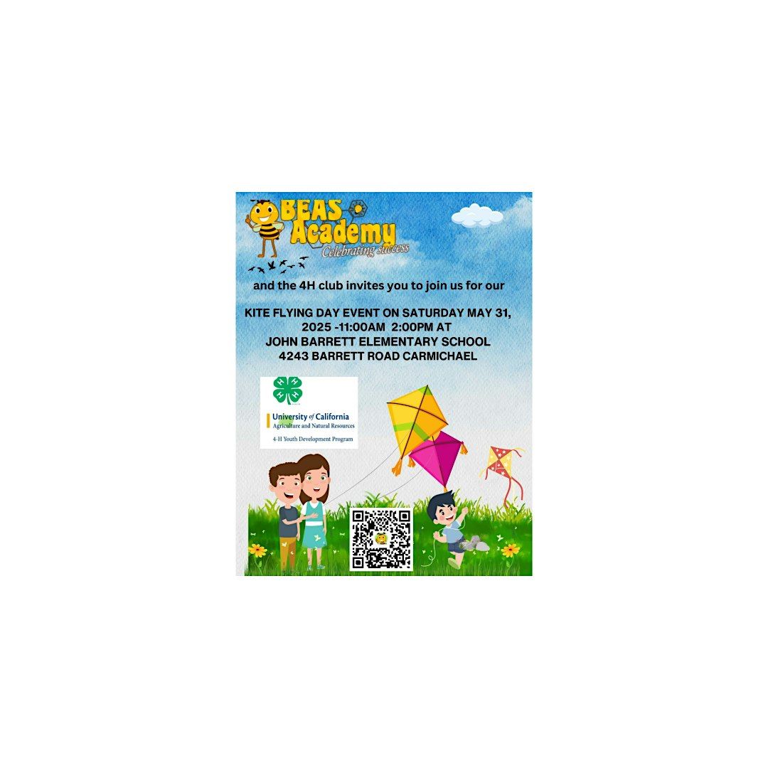 Kite Flying Event Day, 31 May | Event in Carmichael | AllEvents