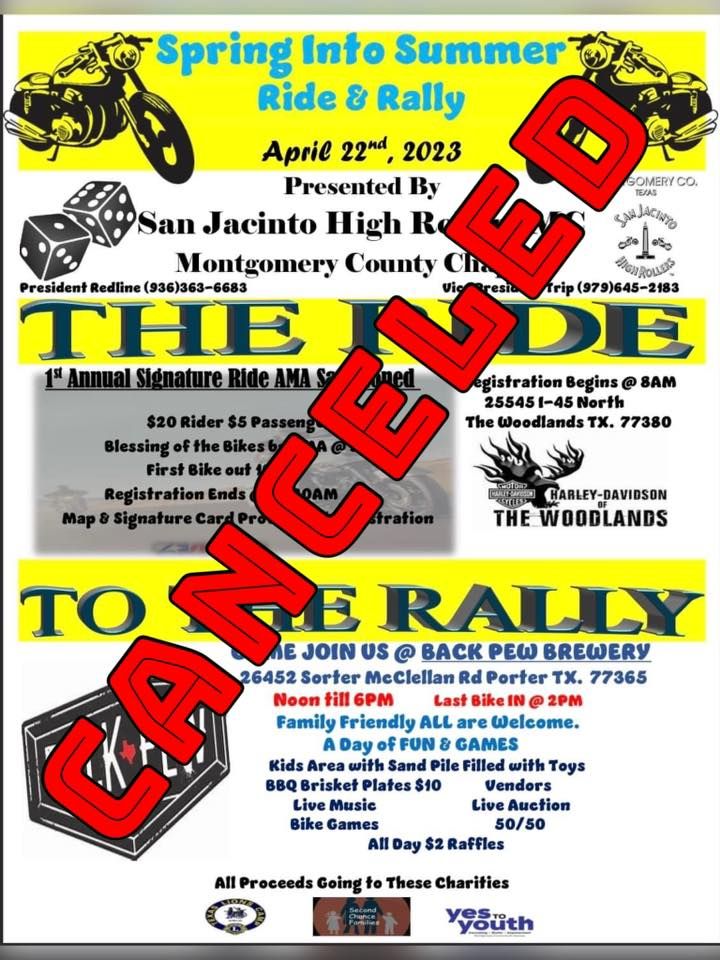 Spring into Summer Ride & Rally , Back Pew Brewing, Porter, 22 April