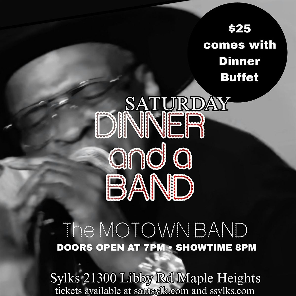 Dinner & R&B With The Motown Band, 12 July | Event in Maple Heights | AllEvents